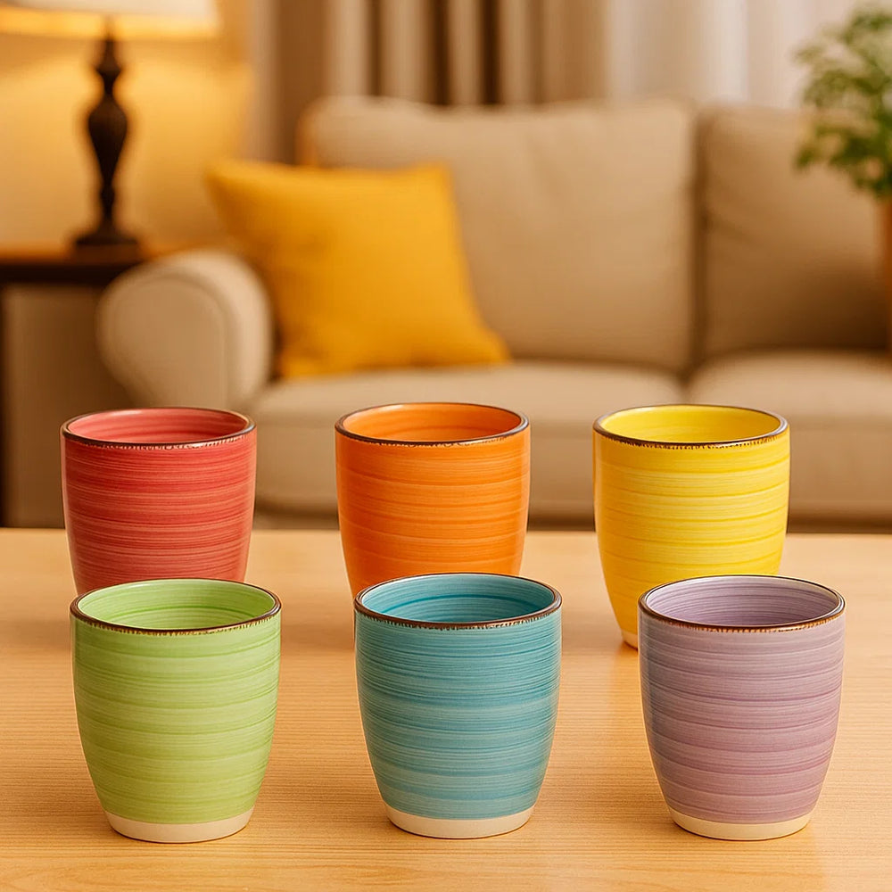 Studio Tavola Coffee Cups Sunny Summer 160 ml - 6 pieces