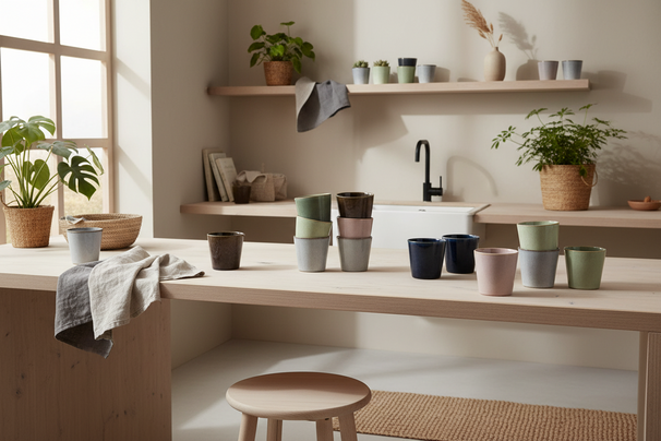 Studio Tavola Coffee Set - Coffee Cups & Mugs - Wind - 12 pieces