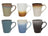 Studio Tavola Coffee Cups with Handle - Storm - 310 ml - 6 pieces