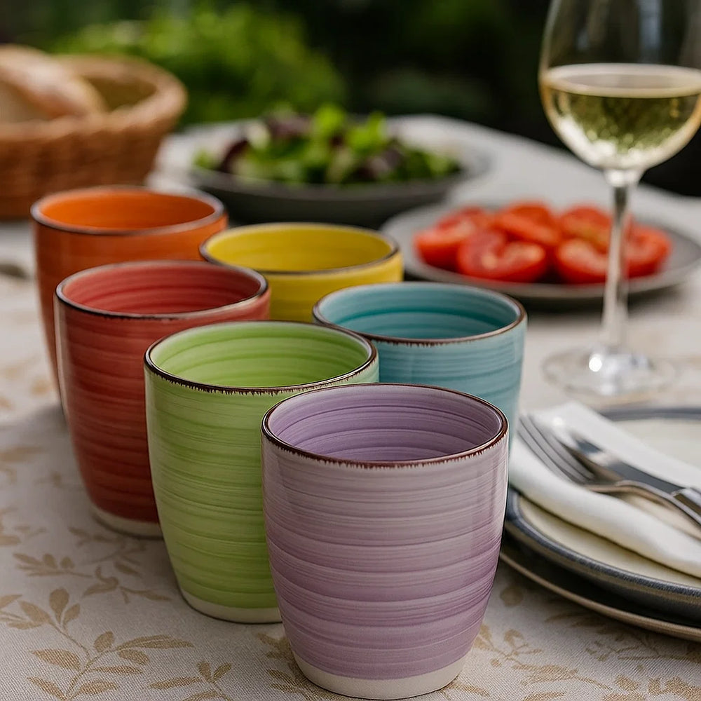 Studio Tavola Mugs Sunny Summer 350 ml - 6 pieces