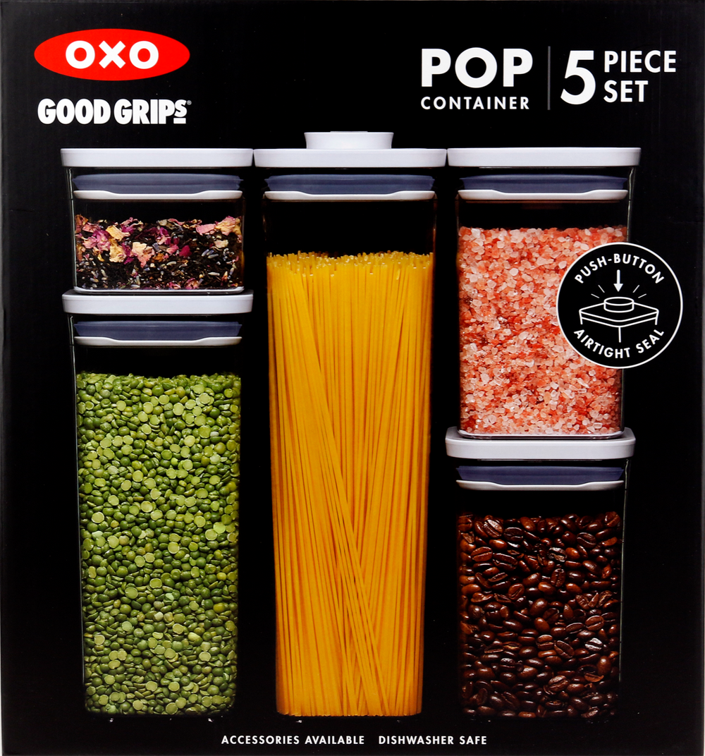 OXO Good Grips Stock jars Set POP 2.0 5-piece