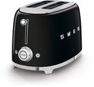 SMEG Toaster - 2 slots - black - TSF01BLEU