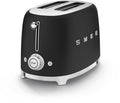 SMEG Toaster - 2 slots - matte black - TSF01BLMEU