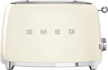 SMEG Toaster - 2 slots - cream - TSF01CREU