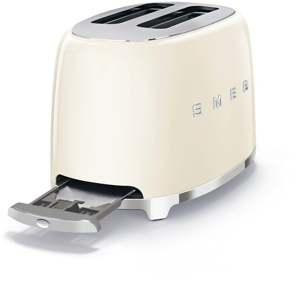 SMEG Toaster - 2 slots - cream - TSF01CREU