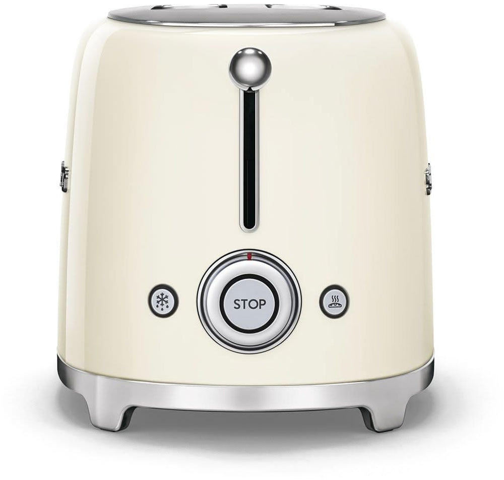 SMEG Toaster - 2 slots - cream - TSF01CREU