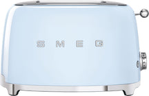 SMEG Toaster - 2 slots - pastel blue - TSF01PBEU