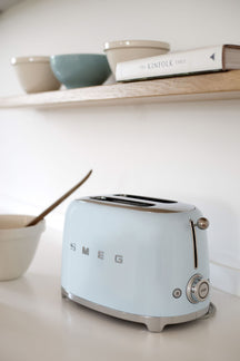 SMEG Toaster - 2 slots - pastel blue - TSF01PBEU