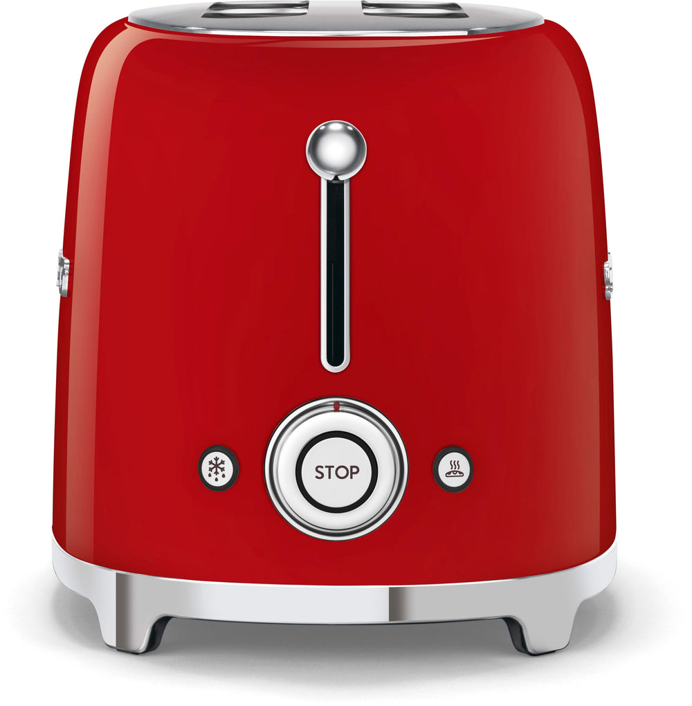 SMEG Toaster - 2 slots - red - TSF01RDEU