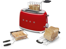 SMEG Toaster - 2 slots - red - TSF01RDEU