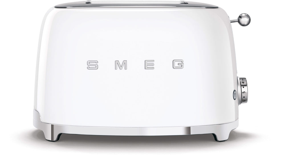 SMEG Toaster - 2 slots - white - TSF01WHEU