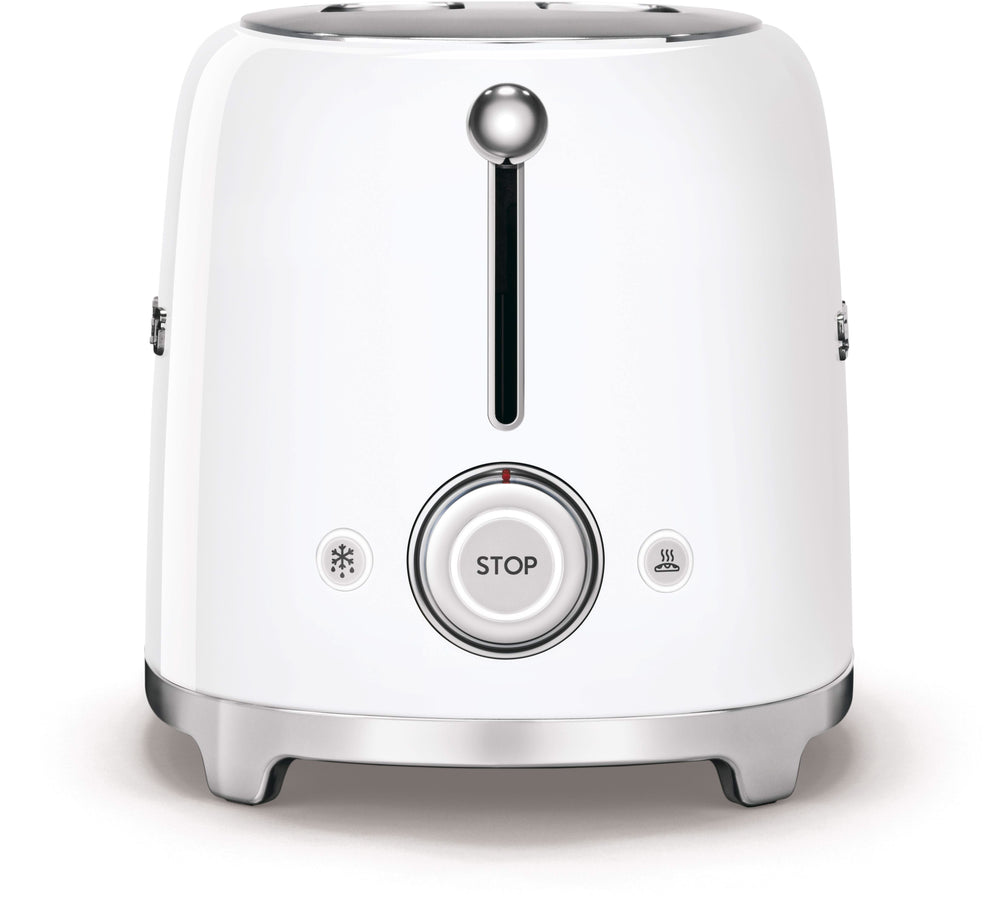 SMEG Toaster - 2 slots - white - TSF01WHEU