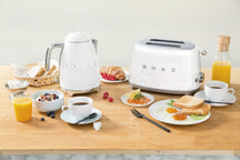 SMEG Toaster - 2 slots - white - TSF01WHEU