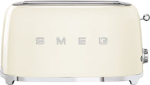 SMEG Toaster XL - 2 long slots - cream - TSF02CREU