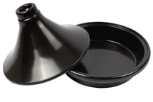 Cookinglife Tajine Regas - Earthenware - Black - ø 32 cm / 3 liters