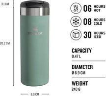 Stanley Thermos Flask / Thermos cup The AeroLight - Shale Metallic - 470 ml