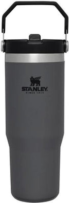 Stanley Thermos Flask / Thermos cup The IceFlow Flip Straw - Charcoal - 890 ml