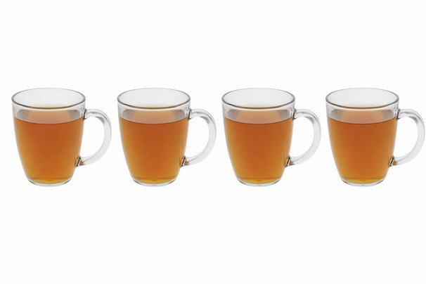 Cookinglife Tea Glasses Plastic - CampVibe - Outdoor - Unbreakable - 380 ml - 4 pieces