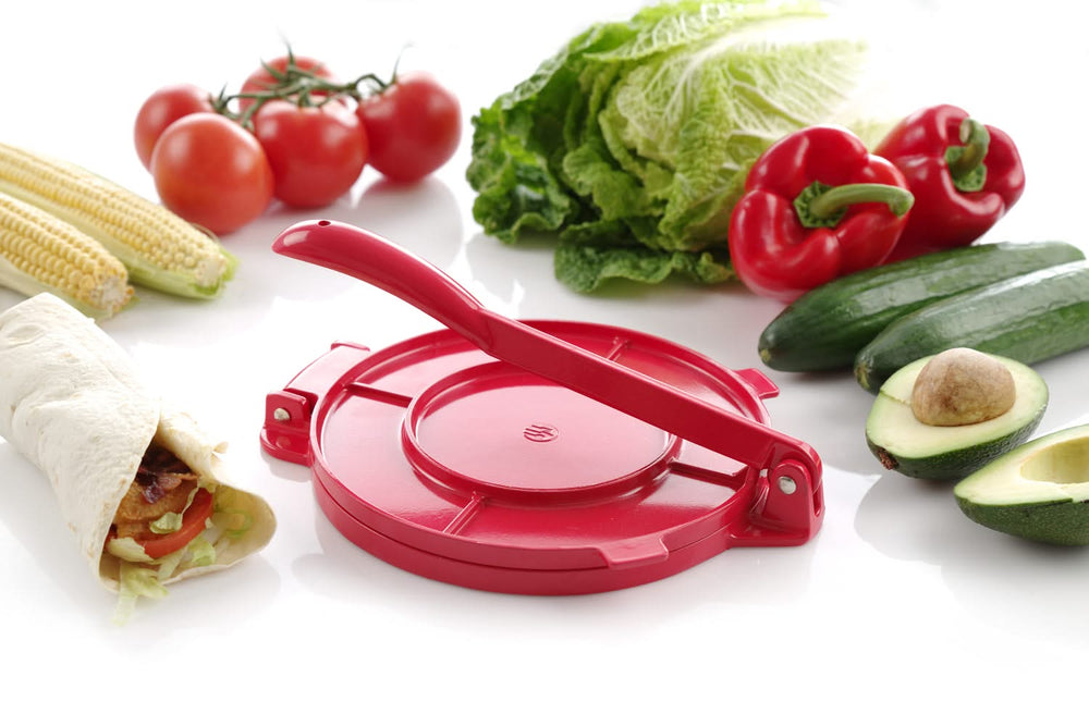 Hendi Tortilla press - Red - ø 20 cm