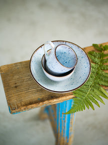 Cosy & Trendy Coffee Mugs Tessa Blue - 200 ml - 6 pieces