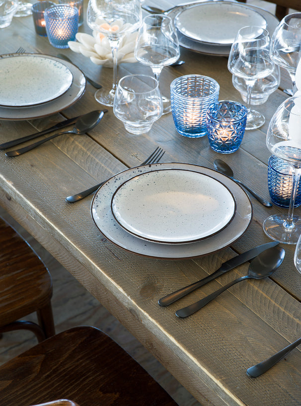 Cosy & Trendy Dinner Plates Tessa Blue - ø 26.5 cm - 6 pieces
