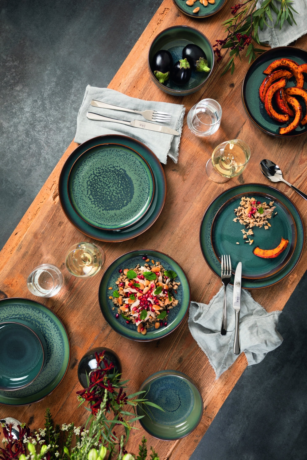 Villeroy &Bochプレート6枚セット Amazon.com | Villeroy & Boch Manufacture Rock Blanc Starter Set 6