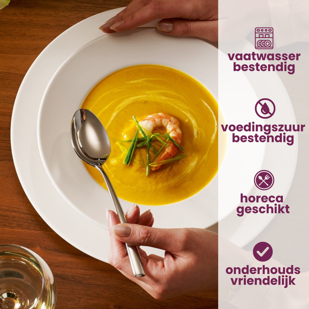 Villeroy & Boch Cutlery set Piemont - stainless steel - 4-piece