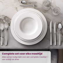 Villeroy & Boch Cutlery set Piemont - stainless steel - 4-piece