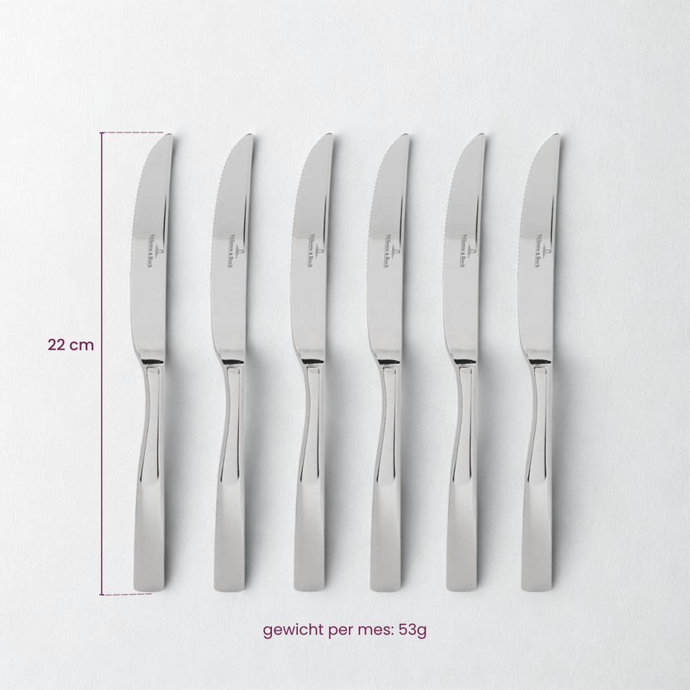Villeroy & Boch Steak knife set Piemont - 6-piece