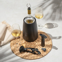 Vacu Vin Wine set Elegant - Black - 5 piece set