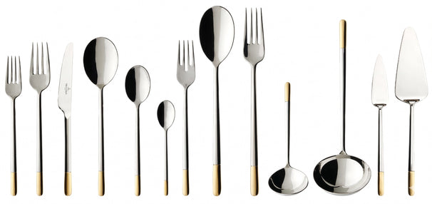 Villeroy & Boch Cutlery set Ella - Gold-plated - 113-piece / 12 people