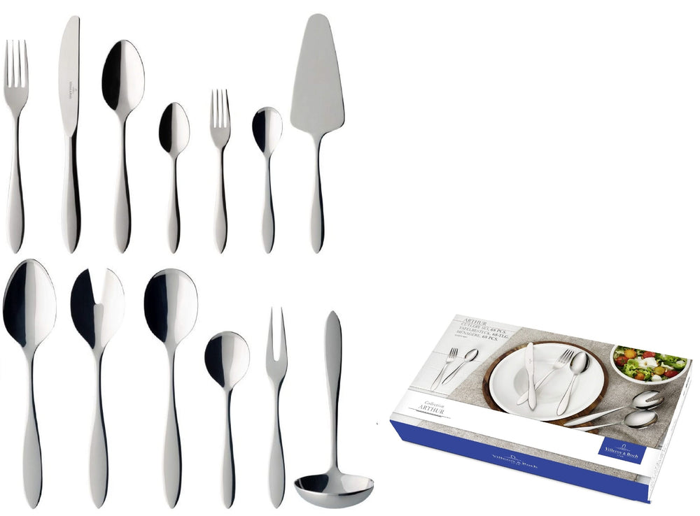 Villeroy & Boch Cutlery set Arthur - Polished - 68-piece / 12 people