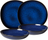 Villeroy & Boch Tableware set Lave - Blue - 4-piece / 2 persons