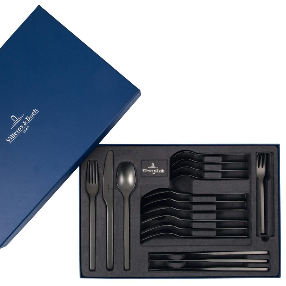 Villeroy & Boch Cutlery Set Manufacture Rock - Black - 20-piece / 4 people