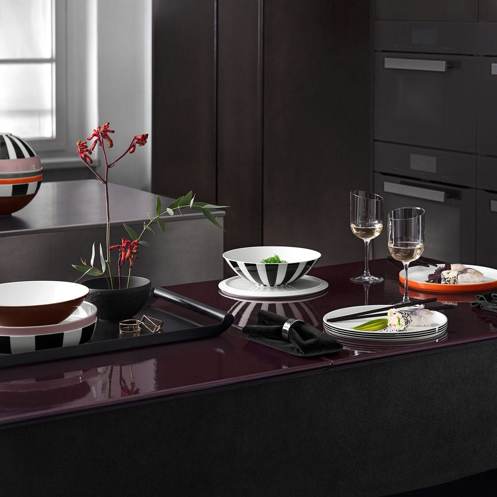 Villeroy & Boch Dinnerware Set La Boule Memphis 7-piece / 2 persons - 2 bowls, 2 dishes, 2 universal plates and 1 serving dish