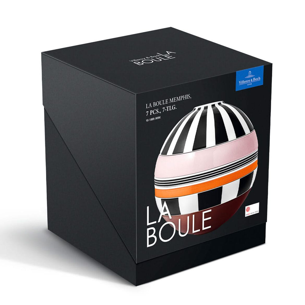 Villeroy & Boch Dinnerware Set La Boule Memphis 7-piece / 2 persons - 2 bowls, 2 dishes, 2 universal plates and 1 serving dish