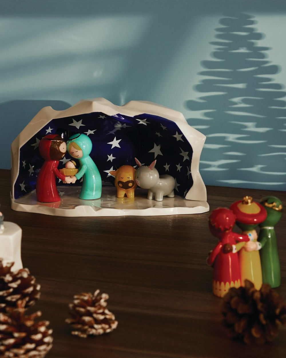 Alessi Nativity scene Happy Eternity Baby - AGJ01 W - by Massimo Giacon & Marcello Jori