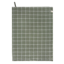 Walra Kitchen Towel Cubes Army Green 50 x 70 cm