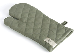 Walra Oven mitt Cook with a Smile Army Green 32 cm