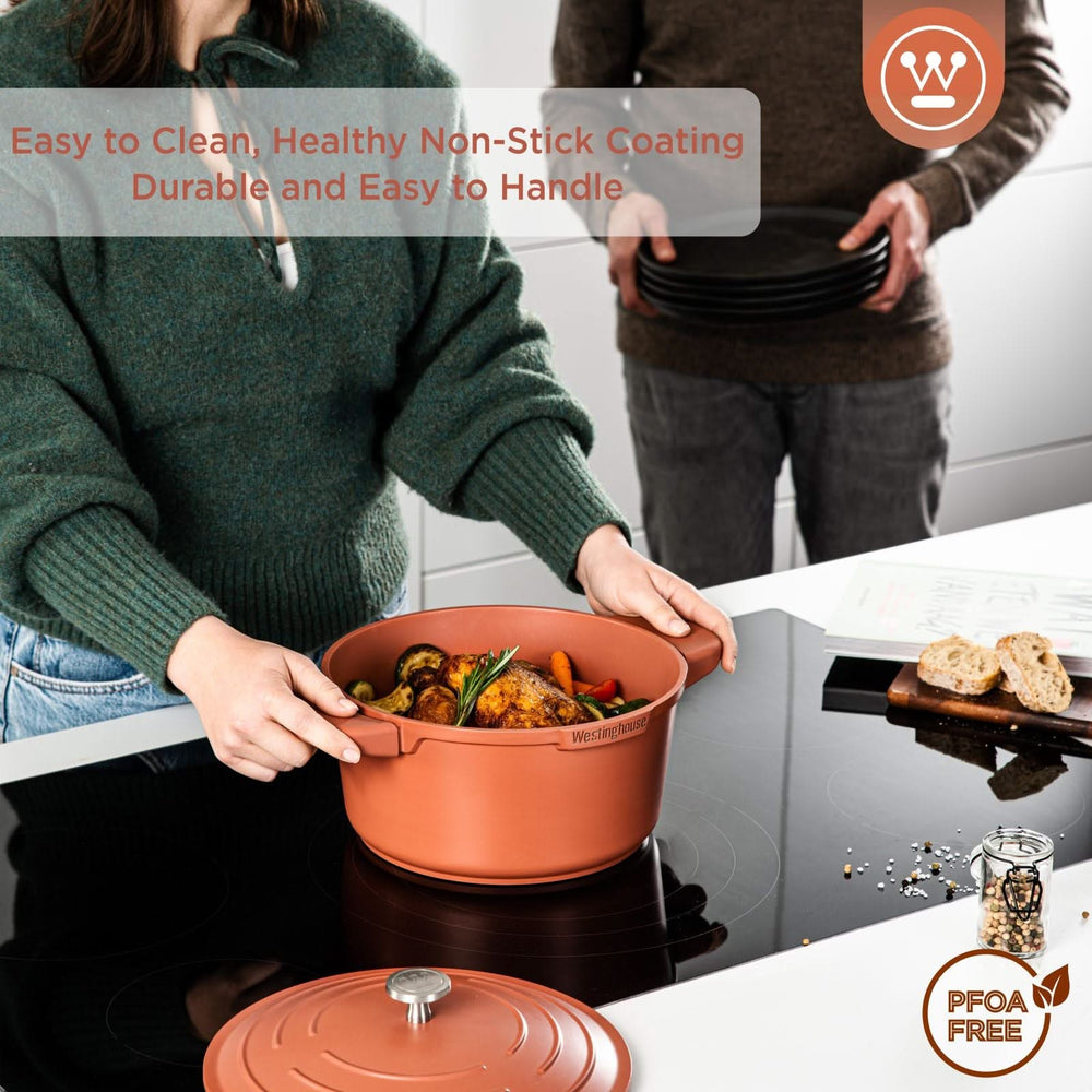 Westinghouse Casserole Performance - Rebel Red - ø 24 cm / 4.5 liter