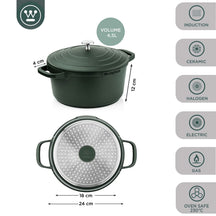 Westinghouse Casserole Performance - Gracious Green - ø 24 cm / 4.5 liter