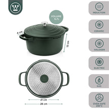 Westinghouse Casserole Performance - Gracious Green - ø 28 cm / 6.7 liters