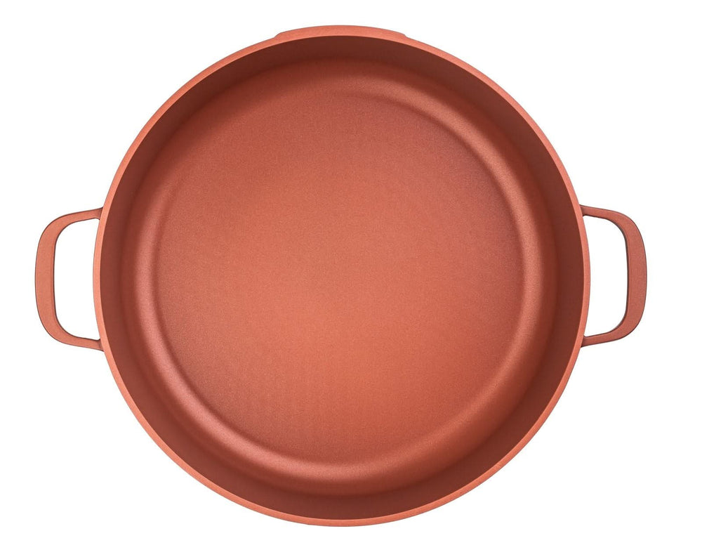 Westinghouse sauté pan - Sauteuse - Performance - Rebel Red - ø 28 cm / 4.1 liter - standard non-stick coating