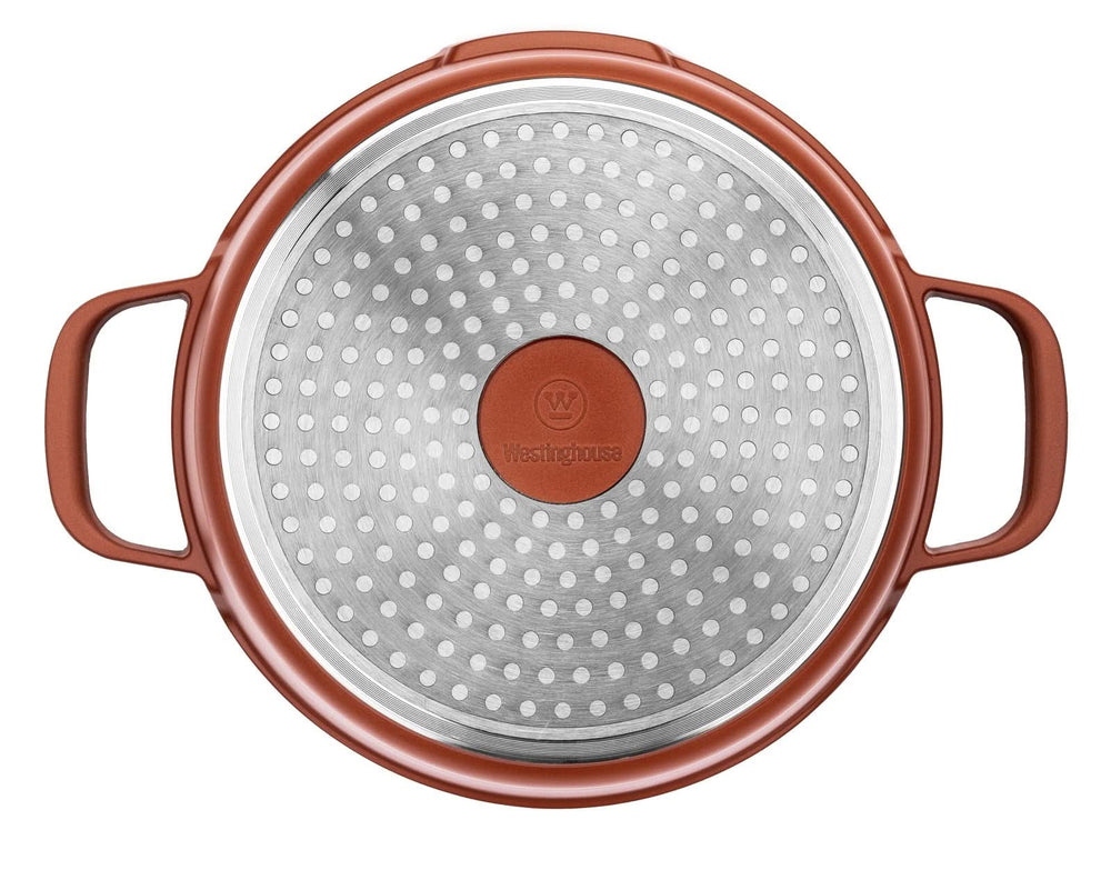 Westinghouse sauté pan - Sauteuse - Performance - Rebel Red - ø 32 cm / 5.8 liters - standard non-stick coating