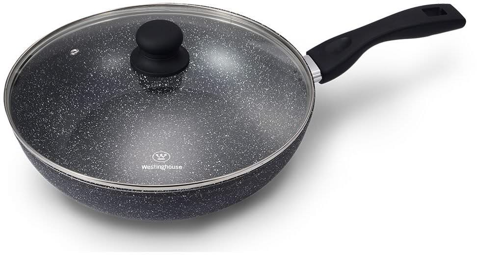 Westinghouse Wok pan Marble - ø 30 cm - standard non-stick coating