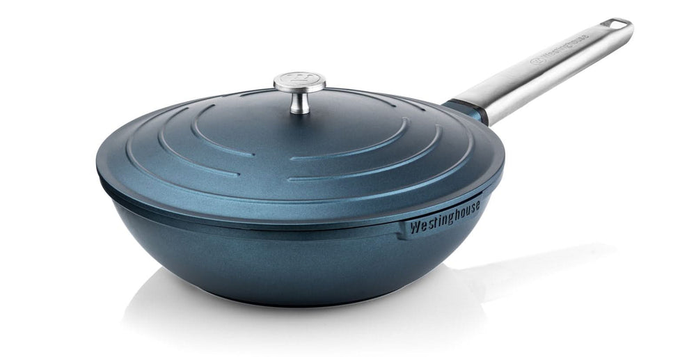 Westinghouse Wok pan Performance - Bravery Blue - ø 28 cm - standard non-stick coating