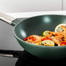 Westinghouse Wok pan Performance - Gracious Green - ø 28 cm - standard non-stick coating