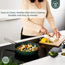 Westinghouse Frying pan Performance - Gracious Green - ø 24 cm - standard non-stick coating