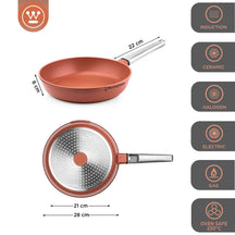 Westinghouse Frying pan Performance - Rebel Red - ø 28 cm - standard non-stick coating