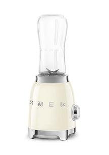 SMEG Smoothie Blender - compact - Cream - 600 ml - PBF01CREU